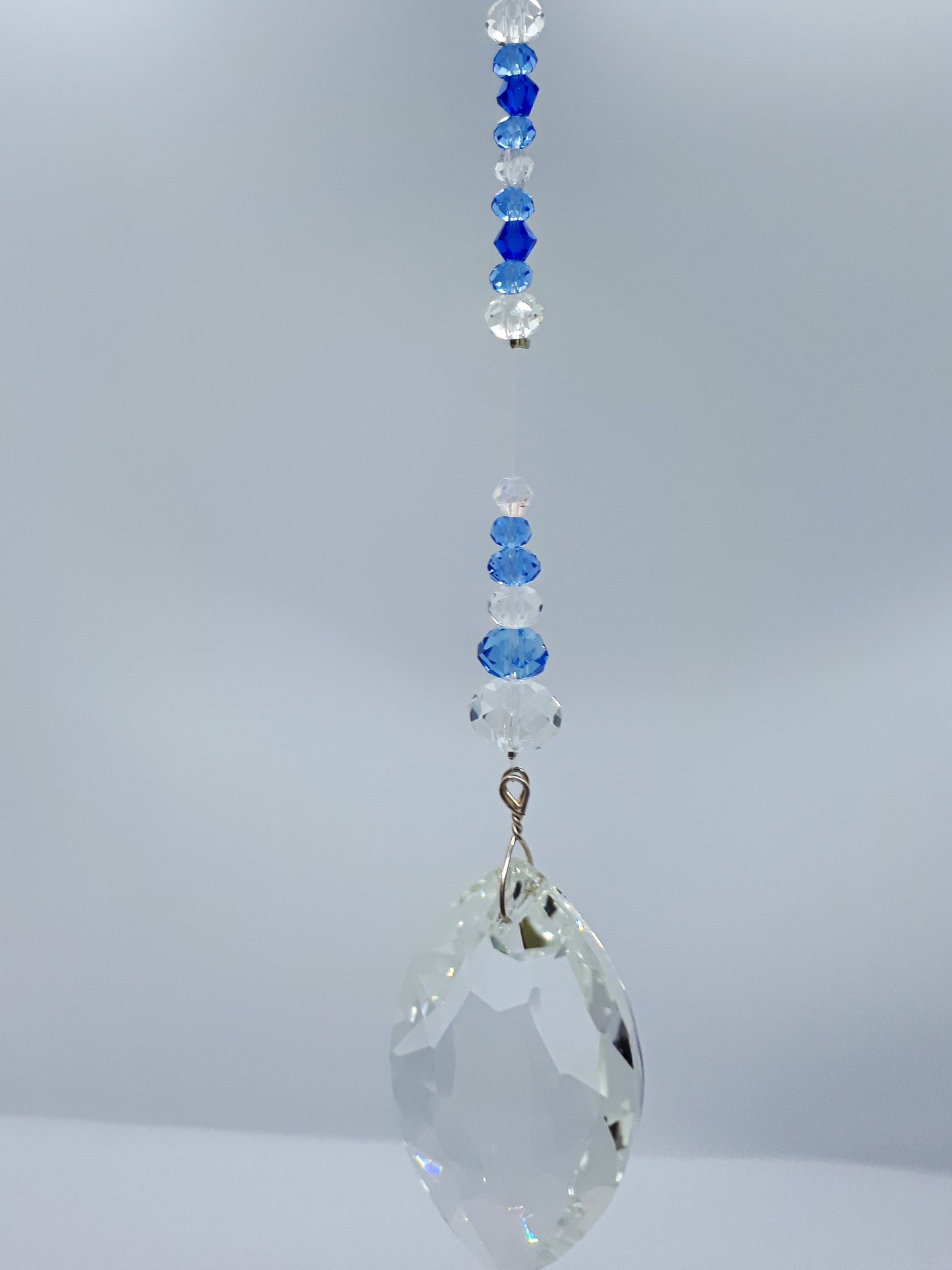 Blue Swarovski crystal Suncatcher