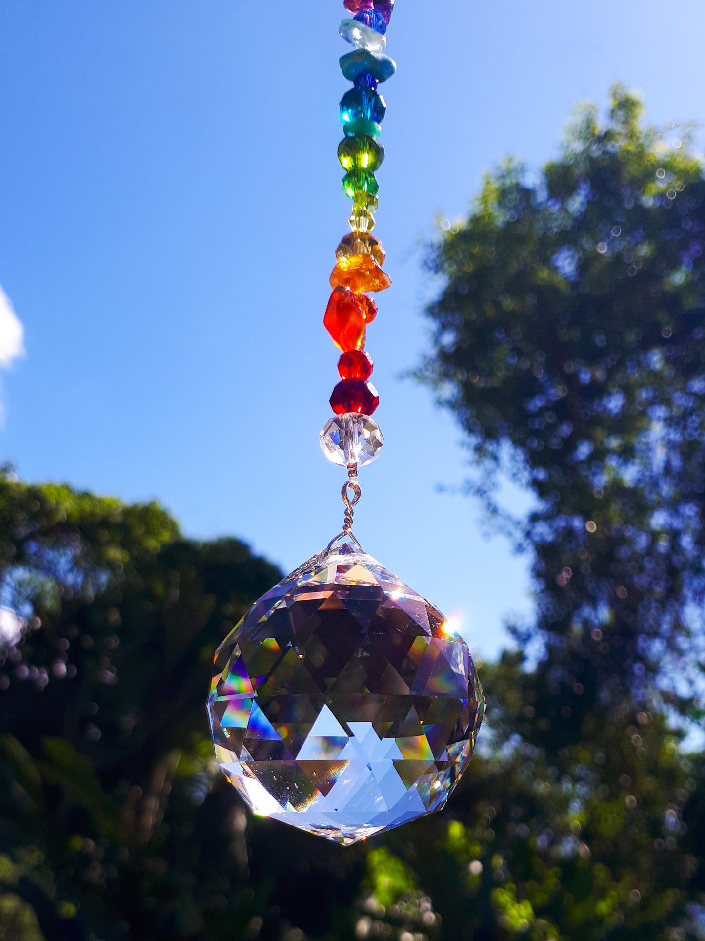 Rainbow Sphere Suncatcher