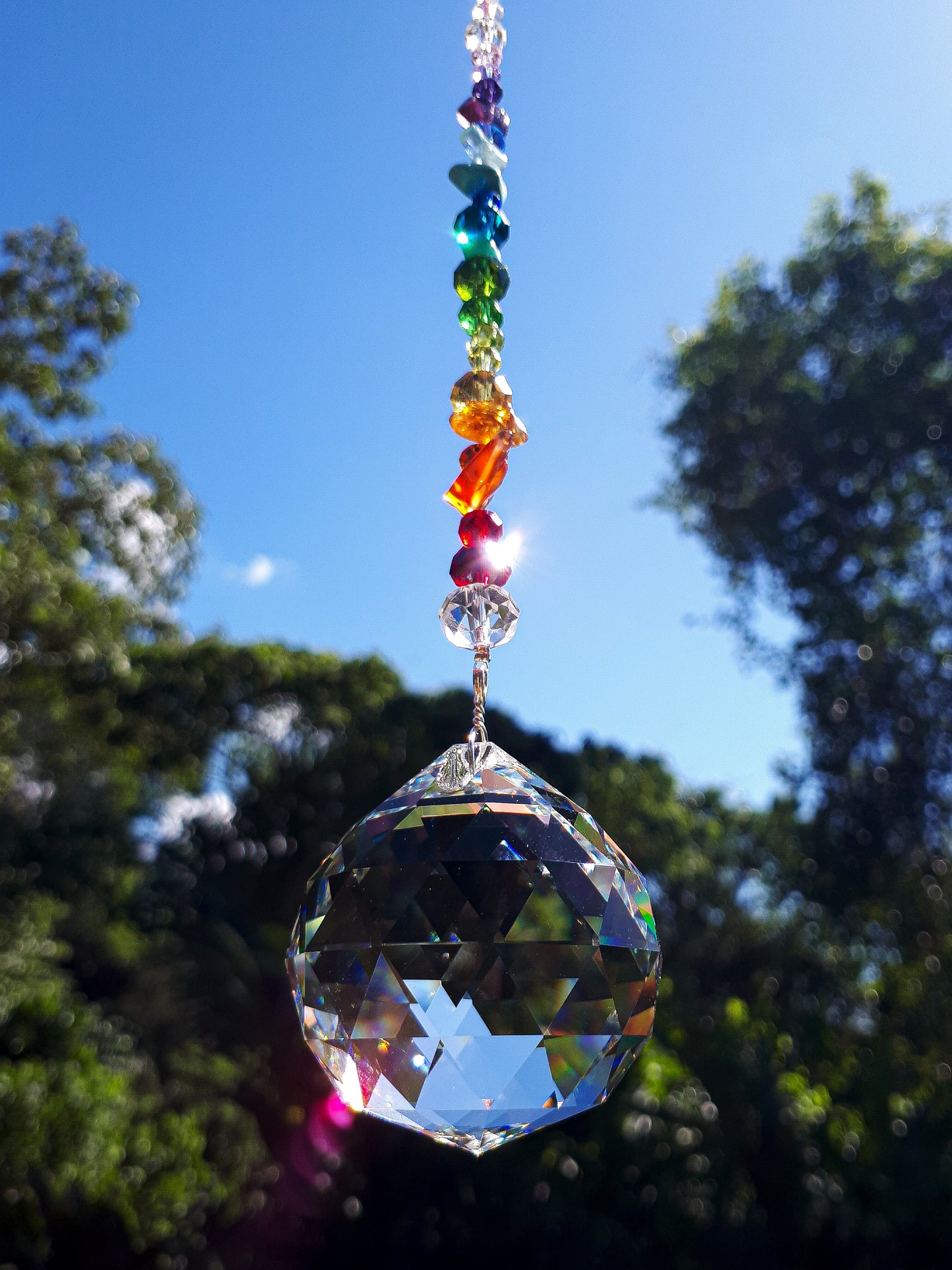 Rainbow Sphere Suncatcher