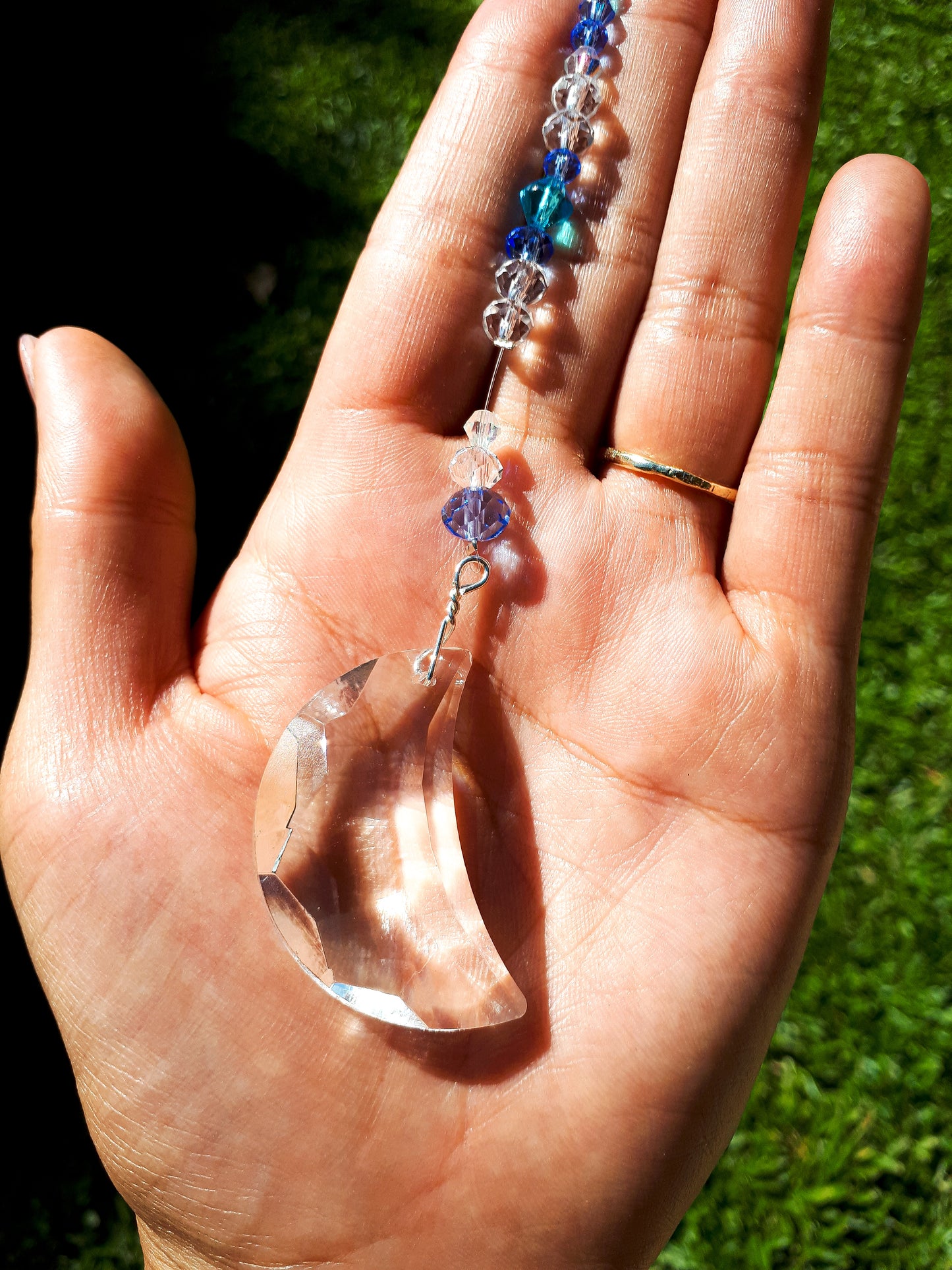 Blue Moon Suncatcher