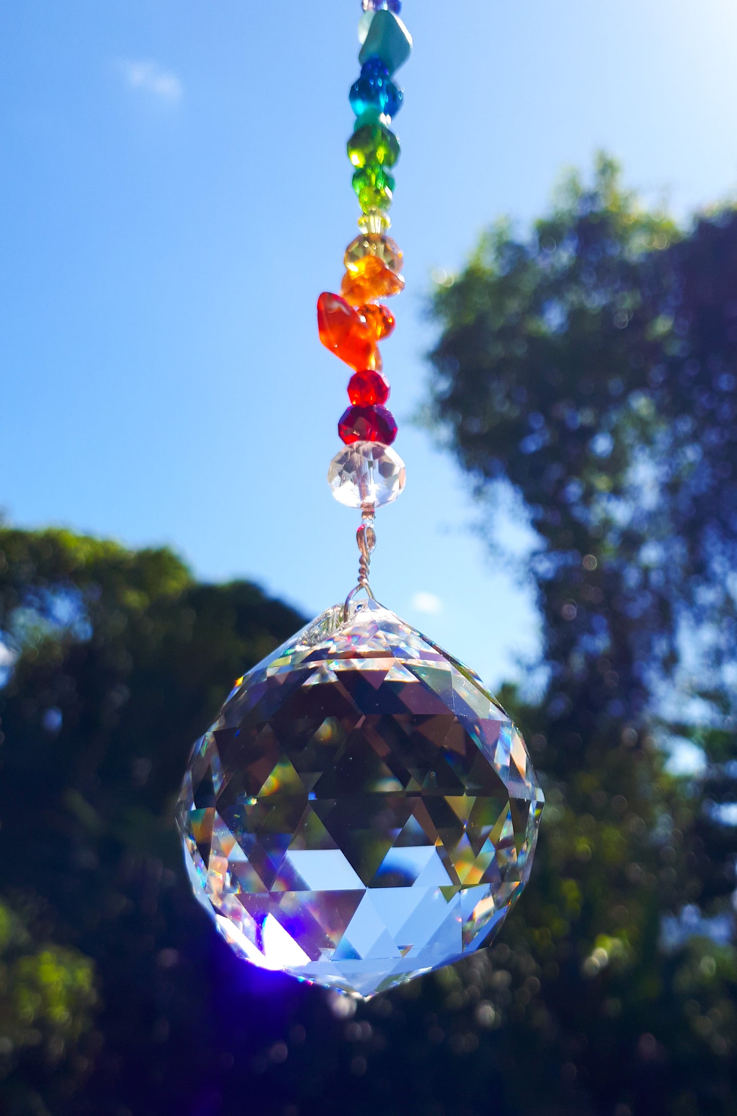 Rainbow Sphere Suncatcher