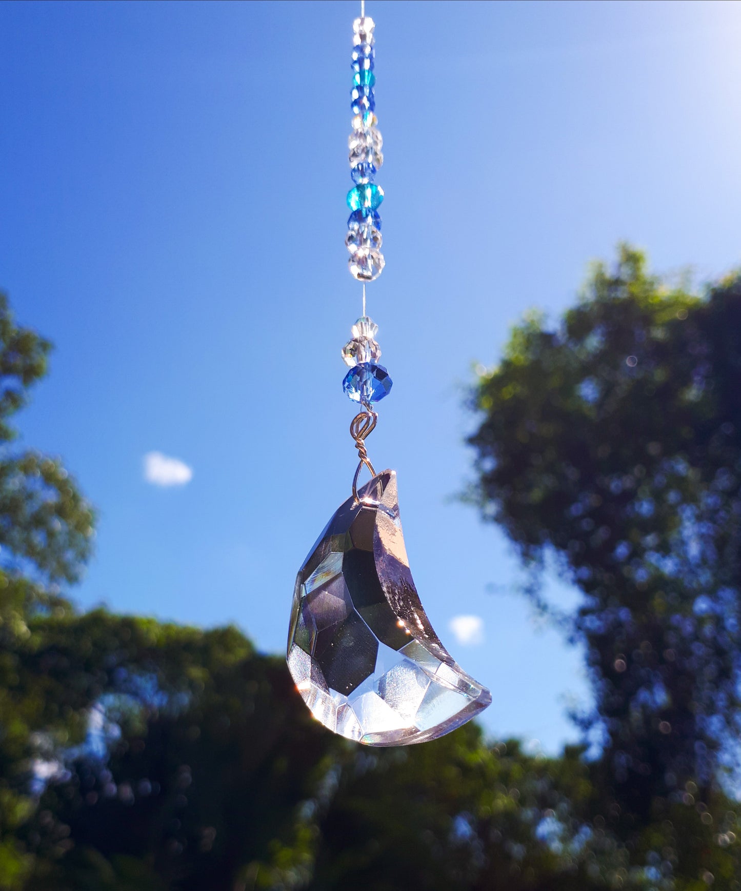 Blue Moon Suncatcher