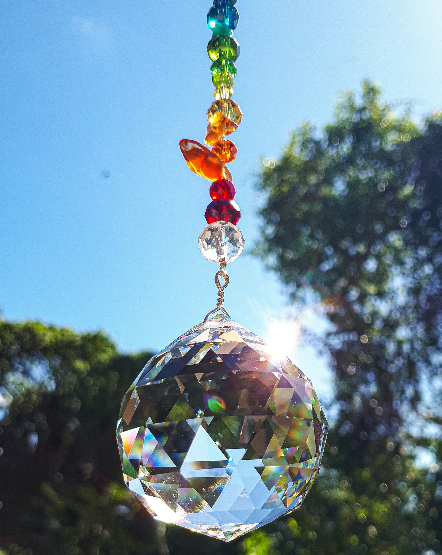 Rainbow Sphere Suncatcher