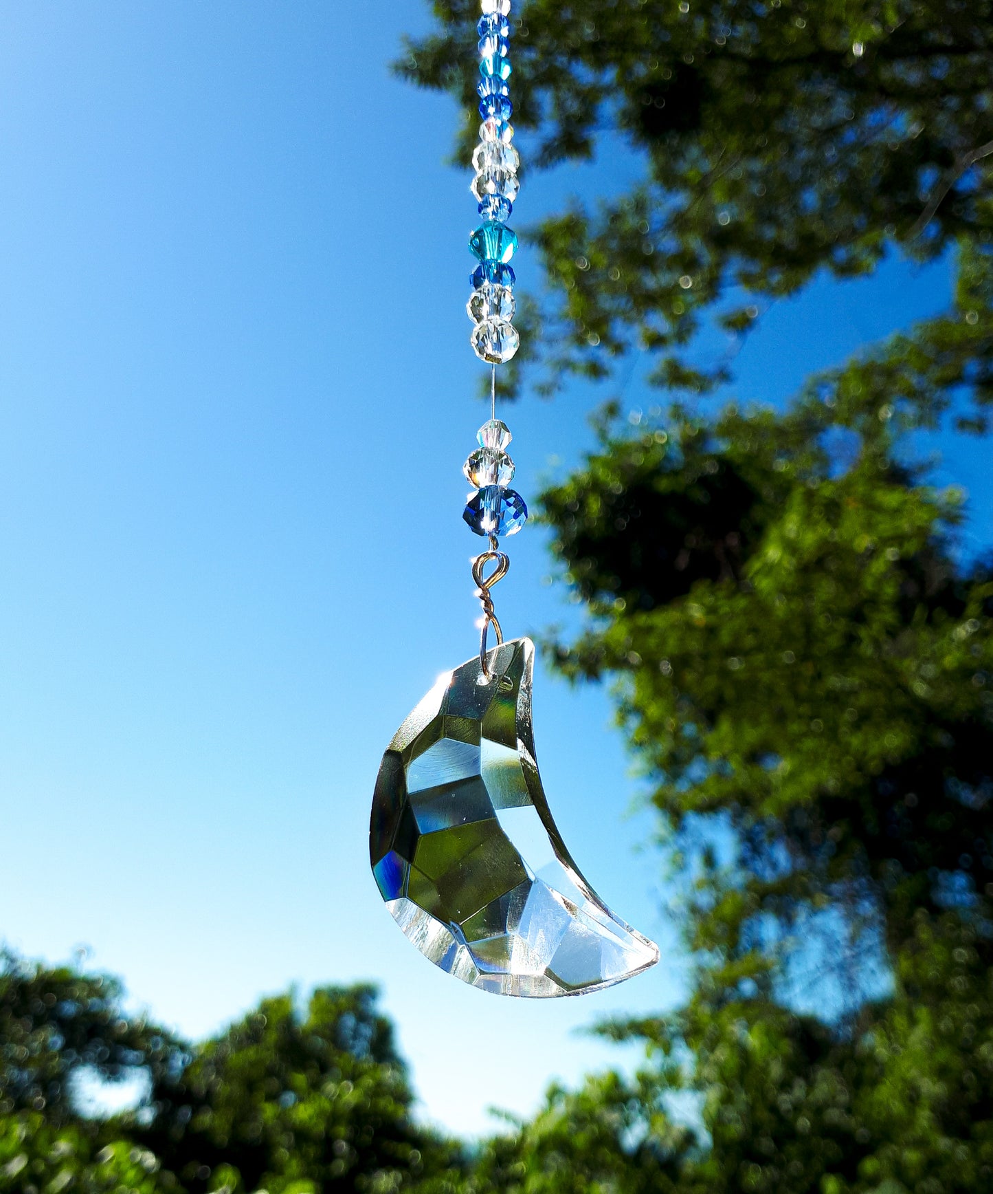 Blue Moon Suncatcher