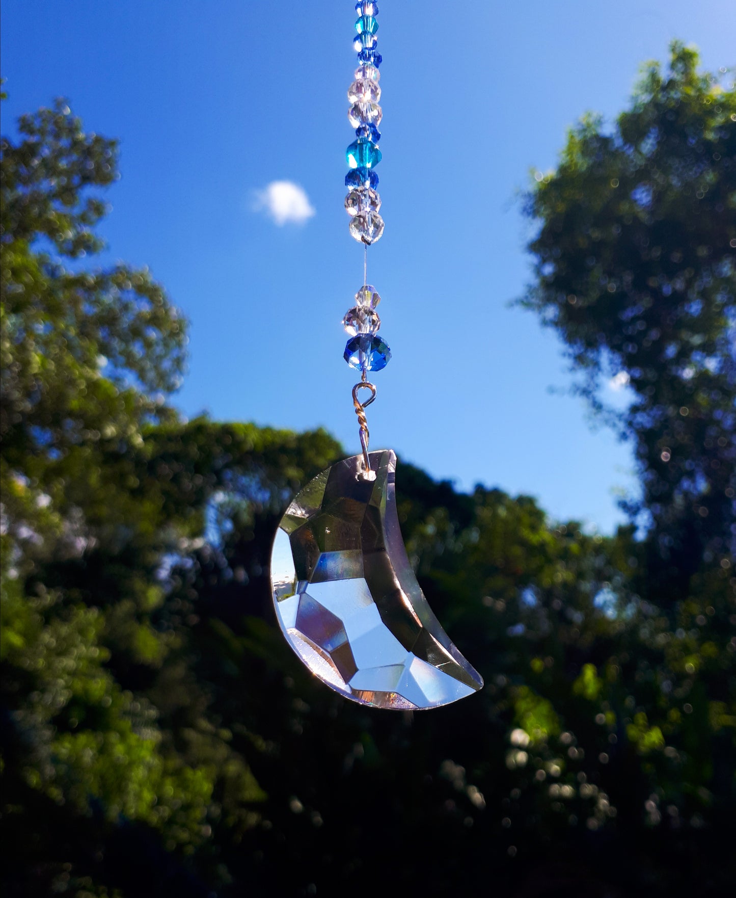 Blue Moon Suncatcher