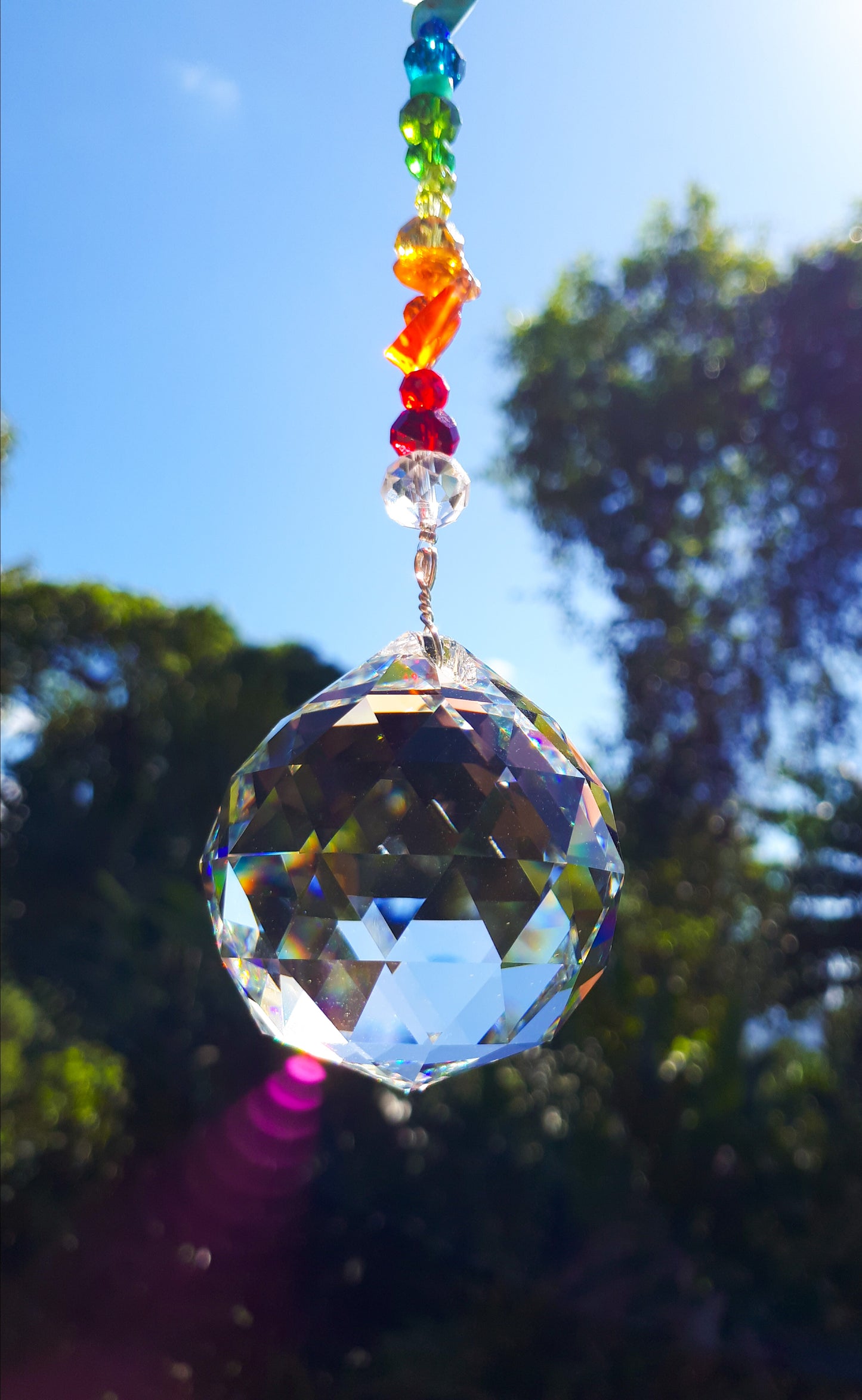 Rainbow Sphere Suncatcher