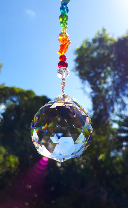 Rainbow Sphere Suncatcher