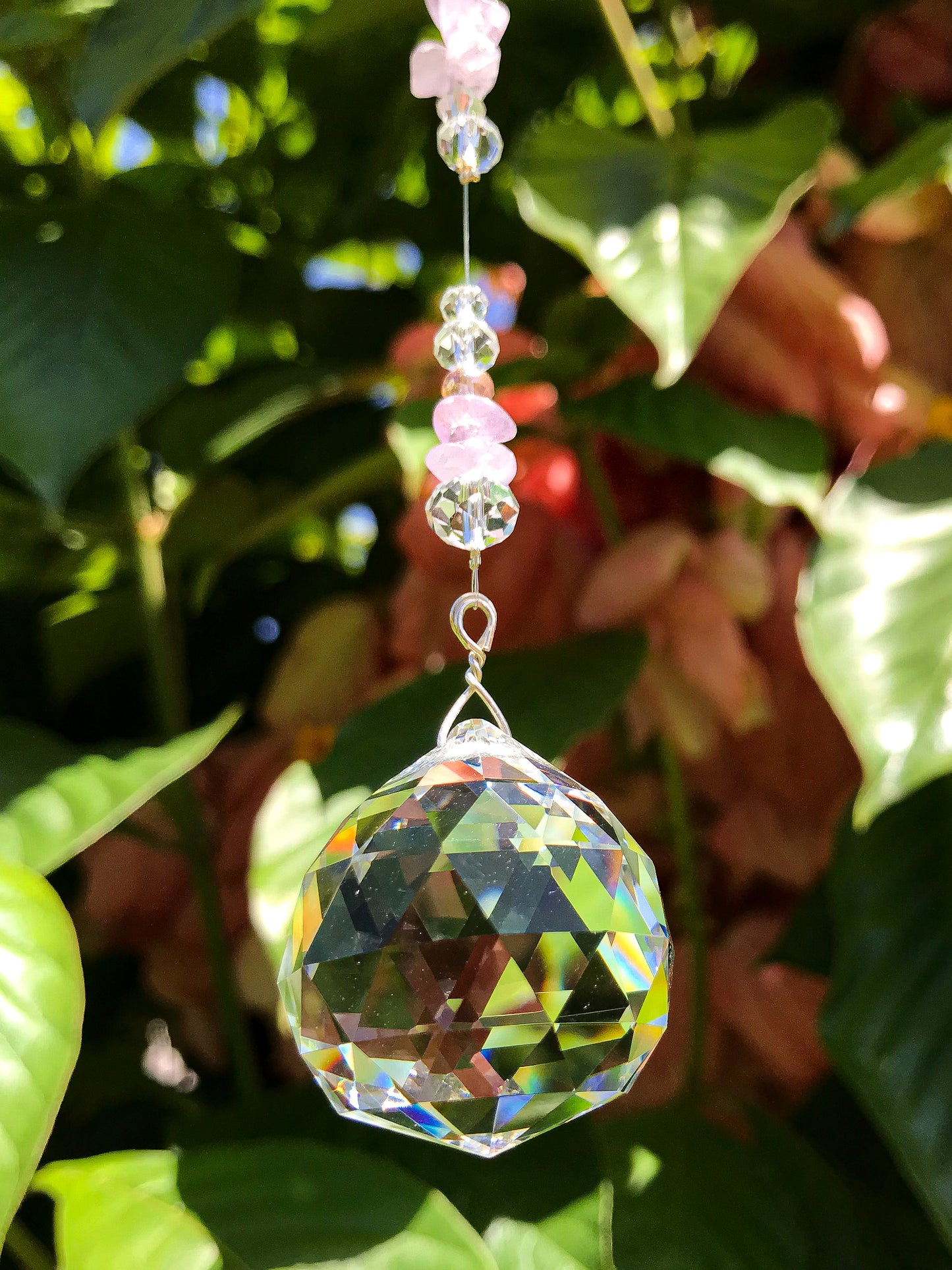 Light Purple Sphere Suncatcher