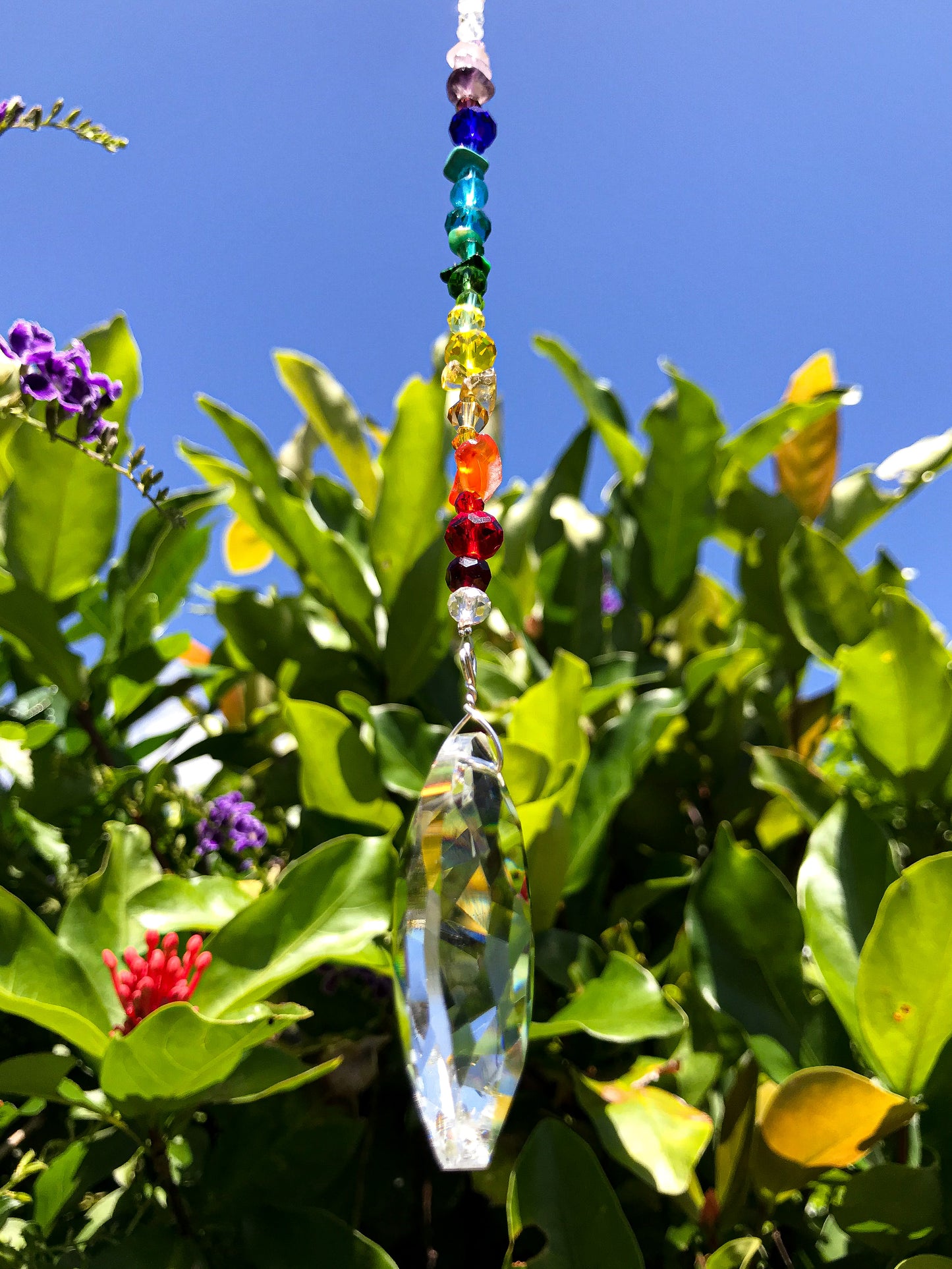 Rainbow Almond Sun catcher