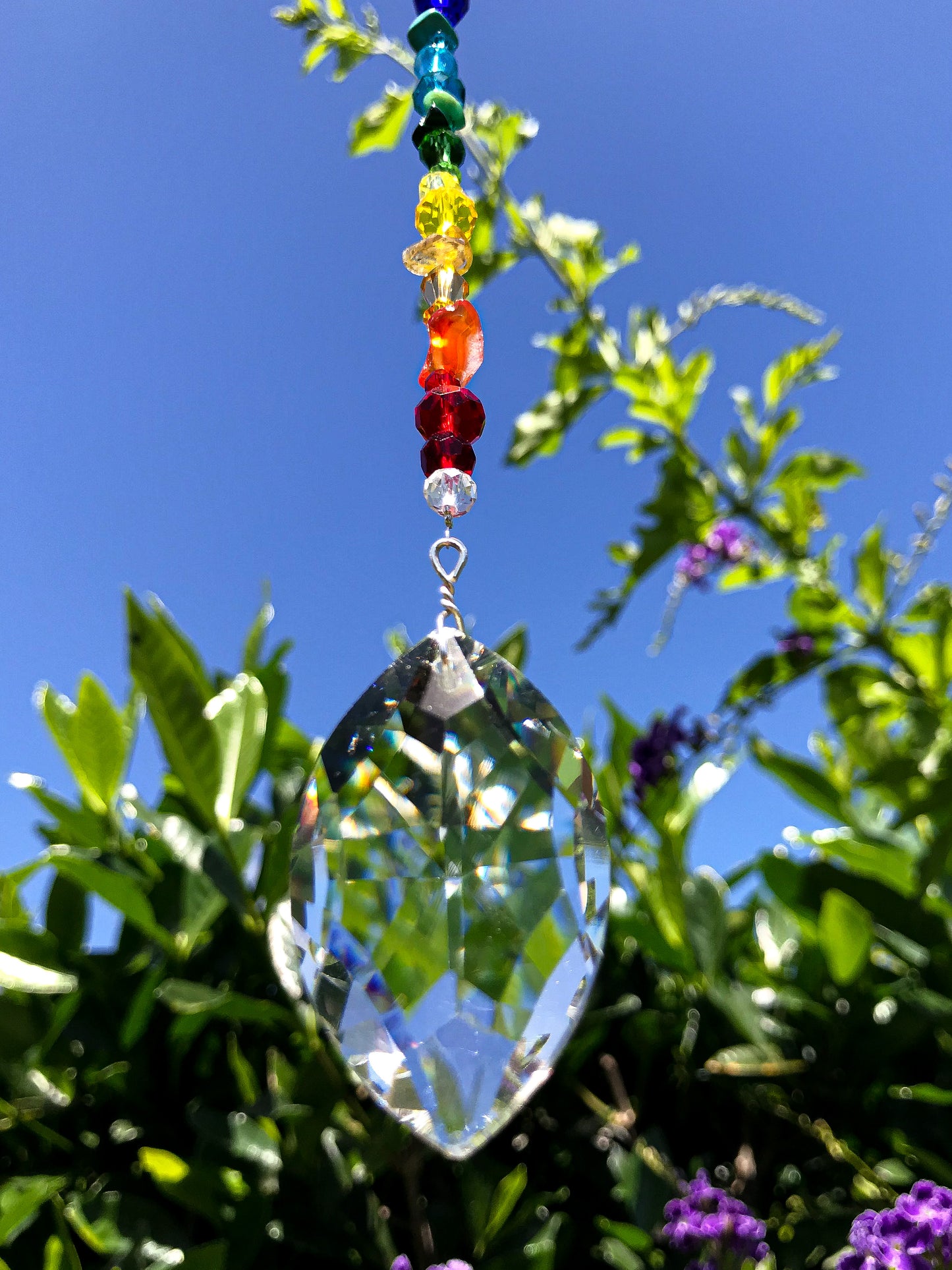 Rainbow Almond Sun catcher