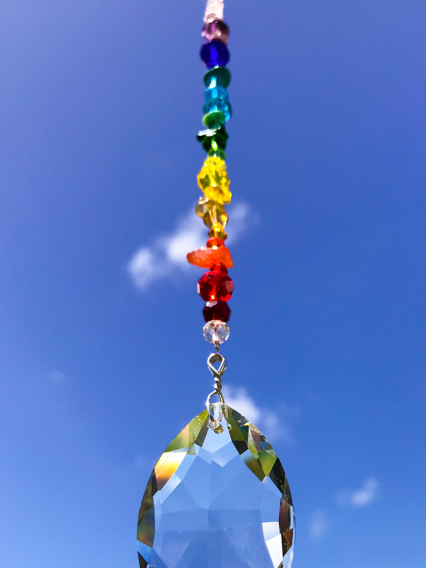Rainbow Almond Sun catcher