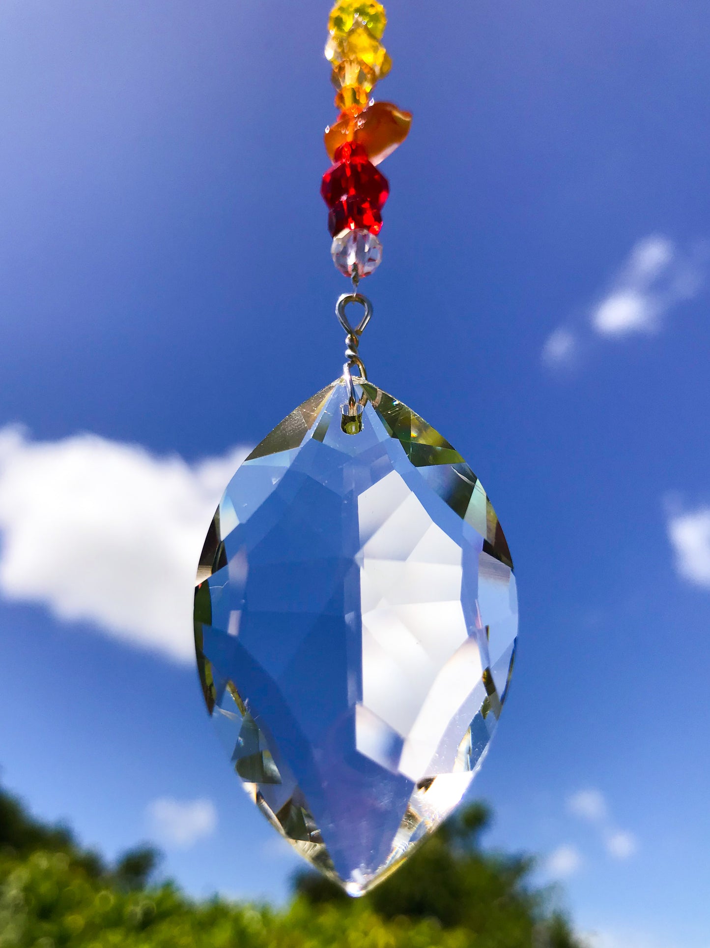 Rainbow Almond Sun catcher