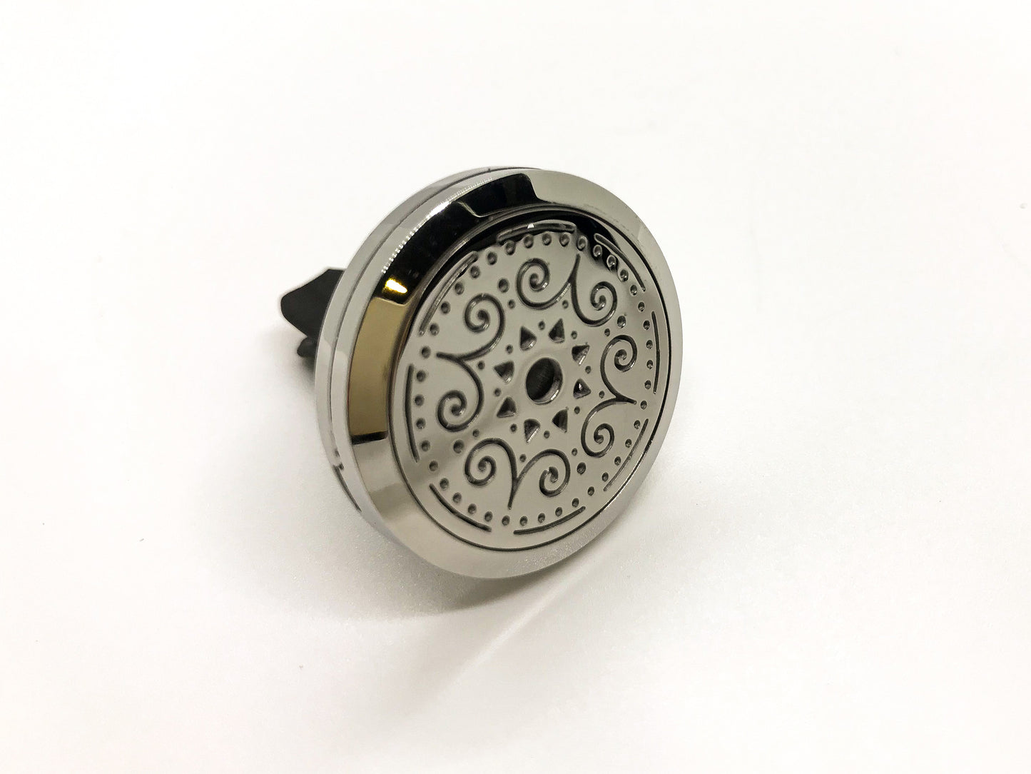 Silver Ancient Sun Car Diffuser